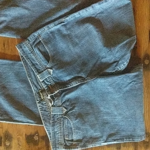 Jean Court Femme Eddie Bauer Taille 10 - Capri En Coton, Très Bon état